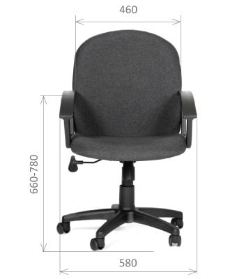 Компьютерное кресло CHAIRMAN 681 C2 серый