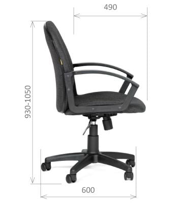 Компьютерное кресло CHAIRMAN 681 C2 серый