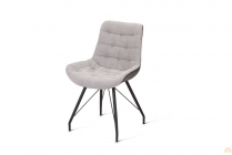 Стул обеденный металлический B923 – светло-серый