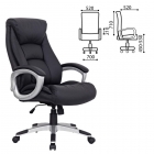 Компьютерное кресло BRABIX Grand EX-500 Черный