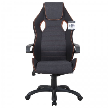 Компьютерное кресло BRABIX Techno Pro GM-003 Черно-серый/оранжевый