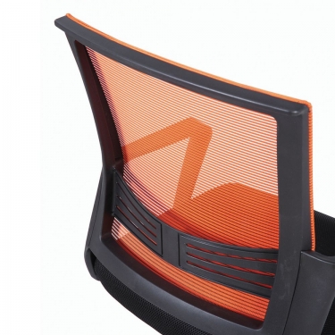 Компьютерное кресло BRABIX Balance MG-320 Черный-оранжевый