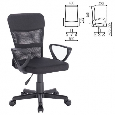 Компьютерное кресло BRABIX Jet MG-315 Черный