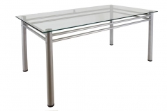 Обеденный стол Стол обеденный Робер 15 (Металлик)