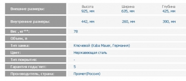 Депозитная ячейка ЗМК Промет DB-4S