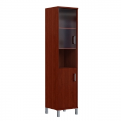 Стеллаж стекло тонированное Skyland B431.10 R Бургунди
