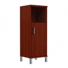 Стеллаж с дверью Skyland В421.2 L Бургунди