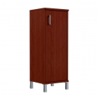 Стеллаж с дверью ДСП Skyland В421.6 L Бургунди