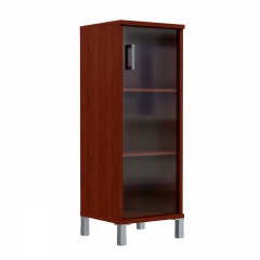 Стеллаж стекло тонированное Skyland В421.8 L Бургунди