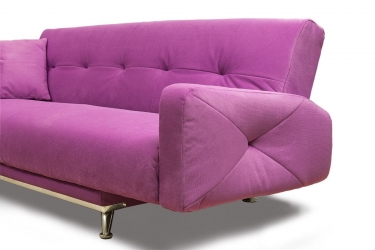 Диван FM365 MANGO 3 4 категория Shaggy Fuchsia