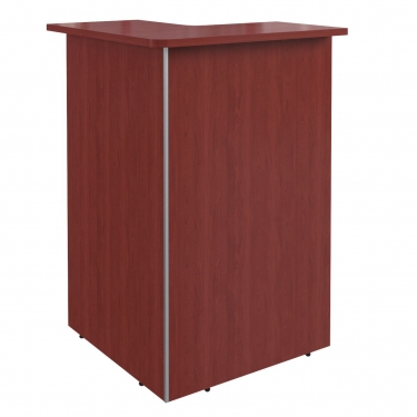 Стойка ресепшн угловая Skyland DMC 88 L/R Бургунди
