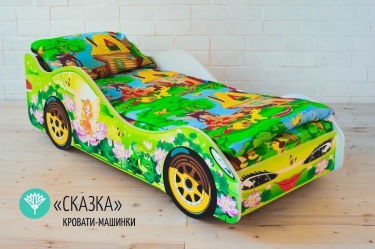 Кровать-машинка Бельмарко Сказка
