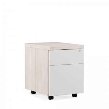 Тумба подкатная с 3 ящиками POINTEX ZIO28530312 Светлый дуб