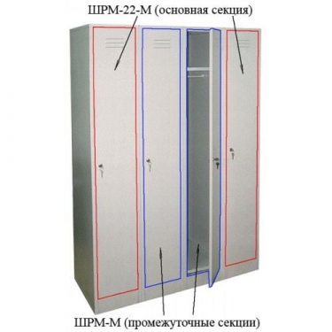 Шкаф Пакс ШРМ 22 М основн.