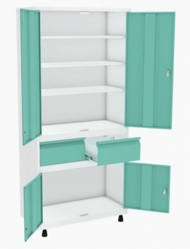 Шкаф медицинский Мебель Групп ШММ-2-Р-2-Ц