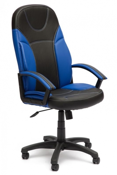Кресло руководителя Tetchair Twister черный+синий