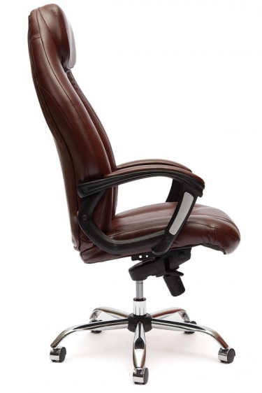 Кресло руководителя Tetchair BOSS люкс коричневый 2 TONE