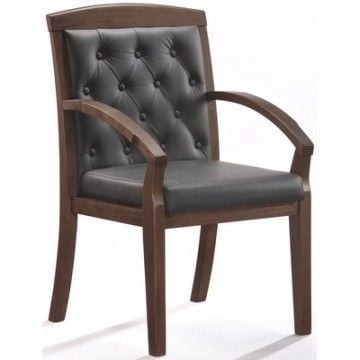 Конференц-кресло EasyChair Echair-422 KR 325295 Черное