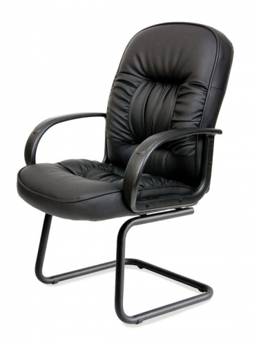 Конференц-кресло EasyChair VT_CH416-V Кожзам 124480 Черный