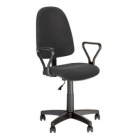 Кресло офисное EasyChair UA_Prestige Ткань 501764 Черная
