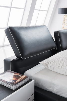Кровать ESF 1150 Кровать 160 см Черный