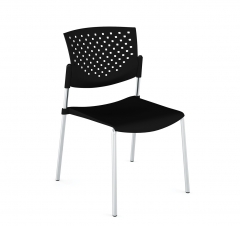 Кресло пластик Profoffice Butterfly plastic black