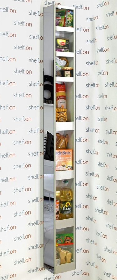 Поворотный шкаф Shelf-on в черном стекле Iglu Black Черный