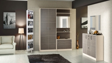 Поворотный шкаф Shelf-on в белом стекле Lupo White Белый