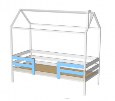 Кровать-домик RooRoom RooRoom кд-2 Белый