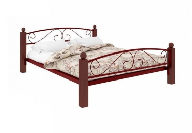 Кровать МилСон Вероника Lux Plus 1400х1900 Красная