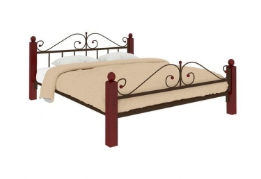 Кровать МилСон Диана Lux plus 1200х2000 Коричневая