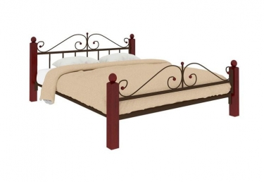 Кровать МилСон Диана Lux plus 1400х2000 Коричневая