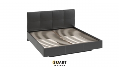 Кровать SMART мебель Элис с мягкой обивкой тип 1 Темная