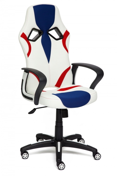 Компьютерное кресло Tetchair Runner Белый/Синий/Красный