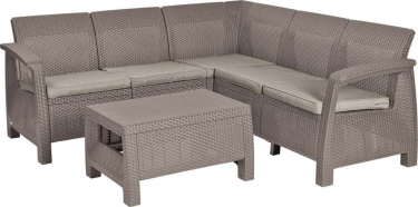 Зона отдыха CURVER Corfu Relax set Каппучино