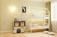 Кровать-домик RooRoom RooRoom кд-77 Белый