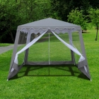Садовый шатер Афина-мебель AFM-1036NB Grey 3x3/2.4x2.4