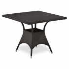 Плетеный стол Афина-мебель T190BD-W52-90х90 Brown