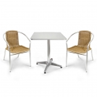 Комплект мебели Афина-мебель LFT-3099A/T3125-60x60 Cappuccino 2Pcs