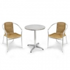 Комплект мебели Афина-мебель LFT-3099A/T3127-D60 Cappuccino 2Pcs