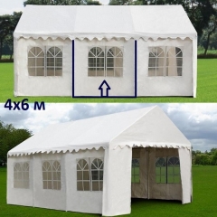 Шатер Афина-мебель AFM-1026W White 4х6