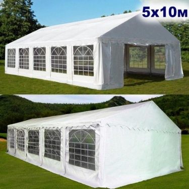 Шатер-павильон Афина-мебель AFM-1029W White 5х10