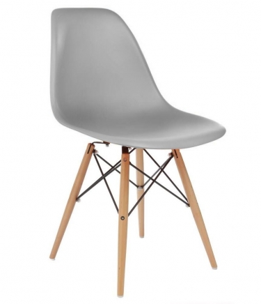 Стул для кухни Цвет мебели Eames SC-001 Серый