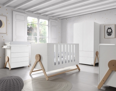 Комод пеленальный Micuna Micuna Swing B-1837 White/Waterwood