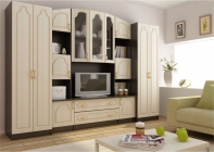 Гостиная Горизонт Макарена МДФ Венге Дуб