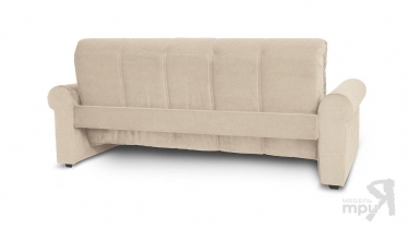 Диван Трия Глория Т1 160х200 Pony Beige микровелюр, бежевый