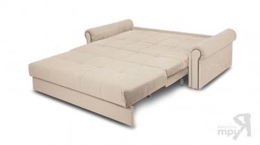 Диван Трия Глория Т1 160х200 Pony Beige микровелюр, бежевый
