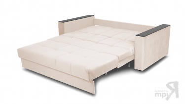 Диван Трия Орион Т1 160х200 Beauty 02 велюр капучино