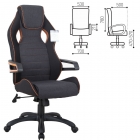 Кресло компьютерное BRABIX BRABIX Techno Pro GM-003 Черно-серый/оранжевый