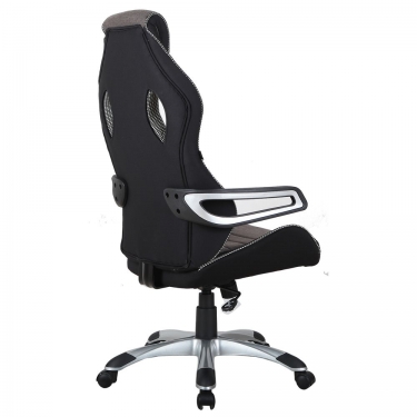 Кресло компьютерное BRABIX BRABIX Techno GM-002 Черный-серый